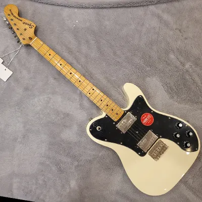 Squier 일렉기타 Classic Vibe 70s Telecaster Deluxe Olympic White (037-4060-505)
