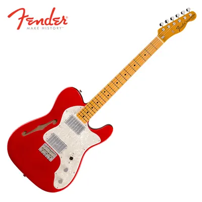 Fender USA American Vintage II 1972 Telecaster Thinline Candy Apple Red (011-0392-809)