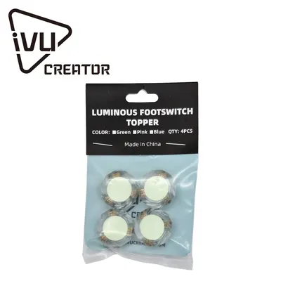 더 크고 더 밝은 토퍼! IVU Creator 이펙터 토퍼 Luminous Footswitch Topper Green