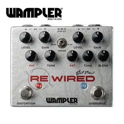 브렌튼 메이슨의 사운드! Wampler 웜플러 이펙터 Brent Mason ReWired 오버드라이브 & 디스토션