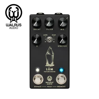 Walrus Audio 월러스 오디오 이펙터 Lum Texture Engine / 텍스쳐 엔진 앰비언트 페달 Black