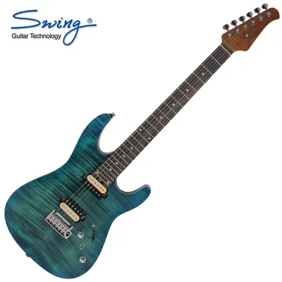 MADE IN KOREA!! Swing 스윙 일렉기타 Modern Supreme Aqua (H-H)
