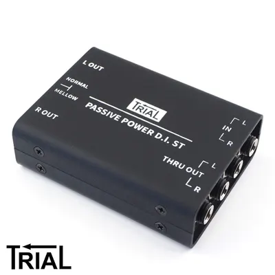 Trial 패시브 파워 디아이 스테레오 Passive Power D.I. Stereo Black