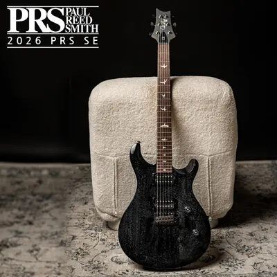 PRS SE 2026 일렉기타 CE 24 Limited Run Black Doghair w/Smoked Black Hardware