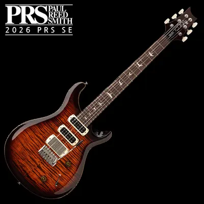 PRS SE 2026 일렉기타 Studio Orange Tiger Smokeburst