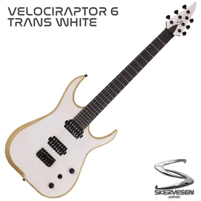 Skervesen 스커베슨 일렉기타 Velociraptor 6 (Trans White)