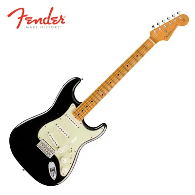 Fender Mexico Limited Edition Vintera II Roadworn 60s Stratocaster MN Black (014-8082-306)