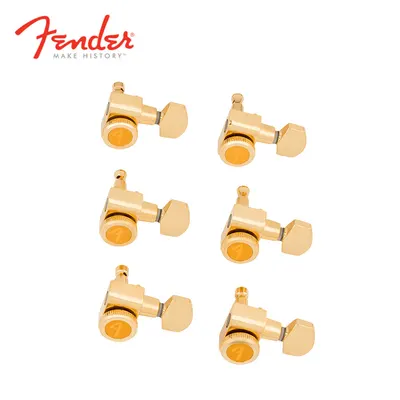 Fender 펜더 락킹 헤드머신 Locking Stratocaster / Telecaster Tuning Machine Sets Gold (099-0818-200)