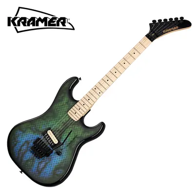 [KRAMER 세일] Kramer 크레이머 일렉기타 Baretta Viper V2 Snake Blue Green (KBVRSBGBF3)