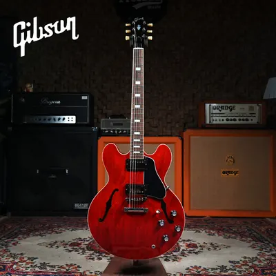 Gibson USA ES-335 60s Block Sixties Cherry (ES35BG24SCNH3)