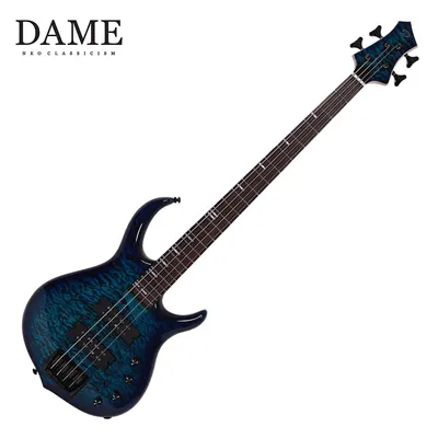 DAME 데임 베이스기타 RS5 TBL( Transparent Blue)
