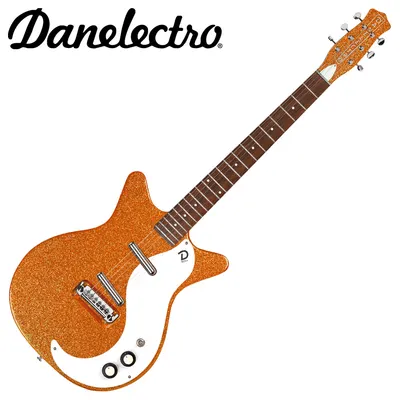Dan Electro 댄 일렉트로 일렉기타 59M NOS+ METALFLAKE (Orange Metalflake)