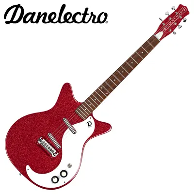 Dan Electro 댄 일렉트로 일렉기타 59M NOS+ METALFLAKE (Red Metalflake)