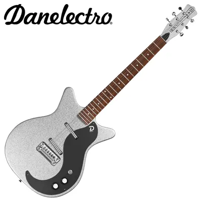Dan Electro 댄 일렉트로 일렉기타 59M NOS+ METALFLAKE (Silver Metalflake)