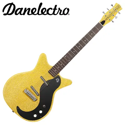 Dan Electro 댄 일렉트로 일렉기타 59M NOS+ METALFLAKE (Yellow Metalflake)