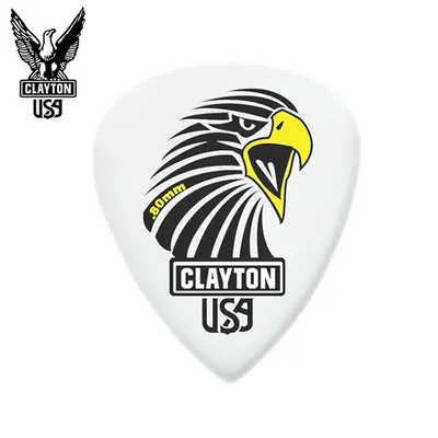 Clayton 클레이튼 SAS 샤프 아세탈 피크 0.8mm 12pcs Pack (SAS80/12)