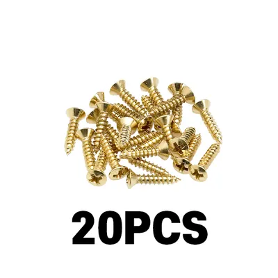Pick Boy 피크보이 픽가드 스크류 골드 20pcs (EGP-SC-9G)