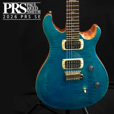 PRS SE 2026 일렉기타 CE 24 Special Run Blue Matteo (Natural Back)