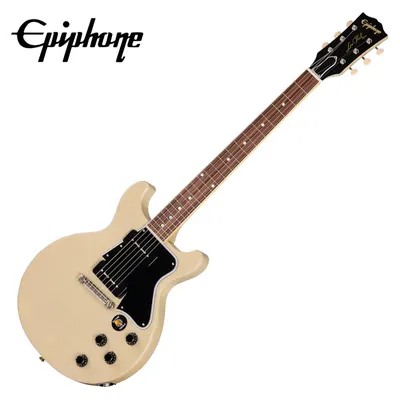 Epiphone Inspired Gibson 일렉기타 1960 Les Paul Special Double Cut Reissue TV White (ECLSR0TWNH)