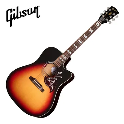 Gibson USA Hummingbird Studio EC Tri-Burst Satin (MCSSHSECTB)