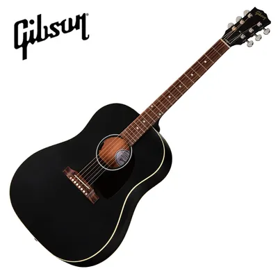 Gibson USA J-45 Special Satin Ebony (MCRS45SPCEB)