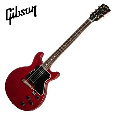 Gibson USA 1960 Les Paul Special Double Cut Reissue VOS Cherry Red (LPSPDC60VOFCNH1)