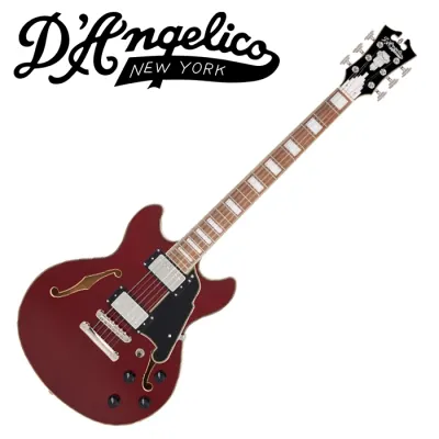 D.Angelico 디안젤리코 Premier MiNi DC (2025) - Burnt Red