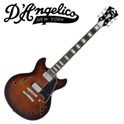 D.Angelico 디안젤리코 Premier Mini DC - Brown Burst