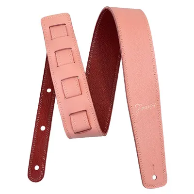 Franoi 프라노이 기타 스트랩 이태리 ST6020 Pink 핑크 / 팔찌 댐퍼 포함