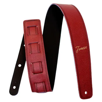 Franoi 프라노이 기타 스트랩  이태리 FA6001Red 레드