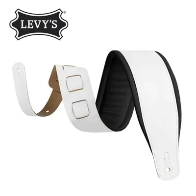 Levys 레비스 M26PD-WHT_BLK 폭넓은 3인치 폼패딩 스트랩