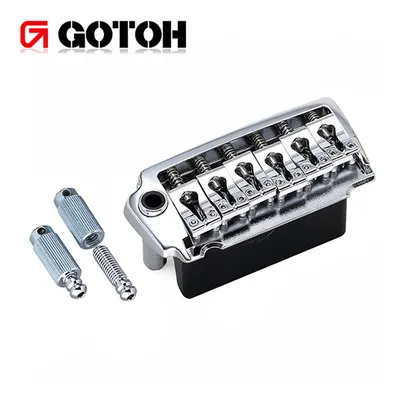 GOTOH 고또 Brass Saddle FST System 2 Point Tremolo Bridge / Chrome (EV510T-BS C)
