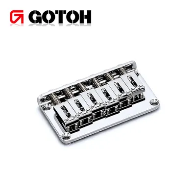 GOTOH 고또 Steel Saddle Hardtail Bridge / Chrome (GTC102 C)