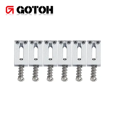 GOTOH 고또 GTC102 Steel Saddle Set 6pcs in Pack / Chrome (S-21)