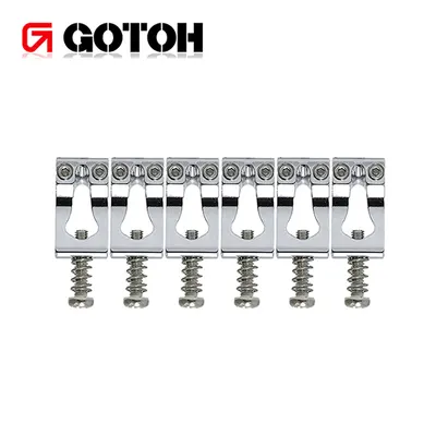 GOTOH 고또 510T Brass Saddle Set 6pcs in Pack / Chrome (S-200)
