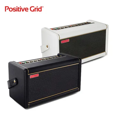 Positive Grid Spark 2 스파크 2세대 50와트 스마트 앰프 기타 앰프/블루투스 스피커 (White/Black)