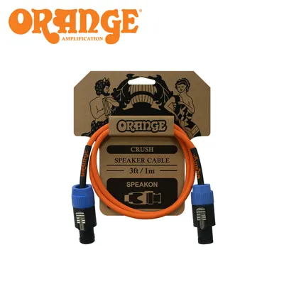 Orange 오렌지 스피커 케이블 Speaker Twist Connector Cable 1M (CA039)