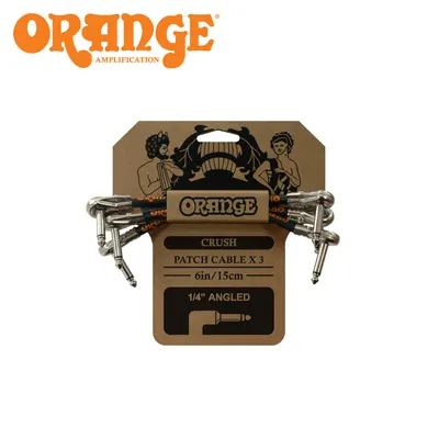 Orange 오렌지 패치케이블 Patch Lead 3Set 15cm (CA038)