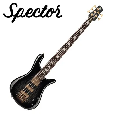 Spector 스펙터 베이스 NS ICON 5 Neck Thru 5현 Black Satin