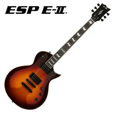 ESP 일렉기타 E-II Eclipse FT (Tobacco Sunburst)