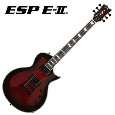 ESP 일렉기타 E-II Eclipse (See Thru Black Cherry Sunburst)