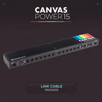 [모던 페달보드를 위한 초소형, 모듈형 파워 서플라이] Walrus Audio 캔버스 파워 서플라이 Canvas Power 15 / 전원 어댑터 패키지