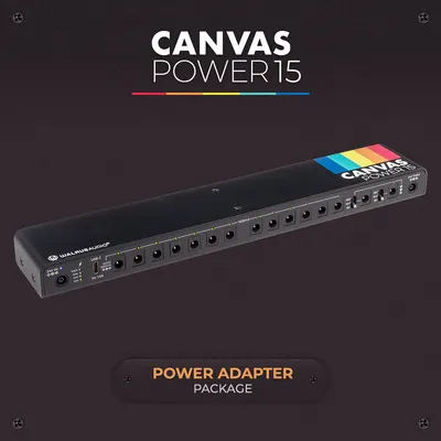 [모던 페달보드를 위한 초소형, 모듈형 파워 서플라이] Walrus Audio 캔버스 파워 서플라이 Canvas Power 15 / 링크 패키지 (어댑터 미포함)