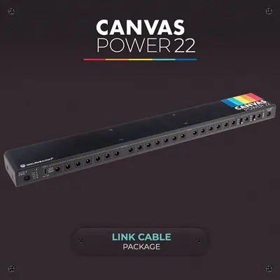 [모던 페달보드를 위한 초소형, 모듈형 파워 서플라이] Walrus Audio 캔버스 파워 서플라이 Canvas Power 22 / 링크 패키지 (어댑터 미포함)