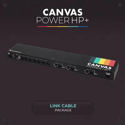 [3A 의 고전력 포트 2구 내장 - 멀티포함 페달보드용] Walrus Audio 캔버스 파워 서플라이 Canvas Power HP+ / 링크 패키지 (어댑터 미포함)