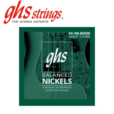 GHS 베이스 스트링 Balanced Nickels Medium [4M-NB] (44-106)