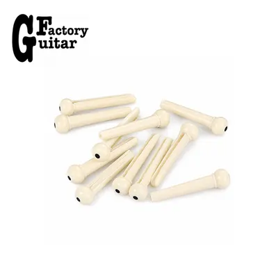 Guitar Factory 통기타 브릿지핀 12개 세트 (Ivory/556IV)