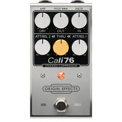 단언컨데 세계관 최고의 컴프레서 OriginEffects 이펙터 Cali76 Stacked Edition