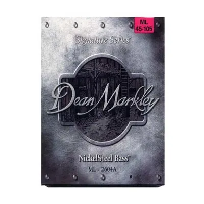 Dean Markley 베이스기타 스트링 Nickel Steel [ML-2604A] (045-105)