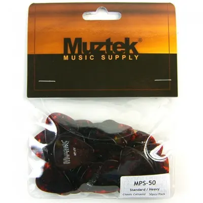 Muztek 피크 Heavy [MPS-50] 50Pack
